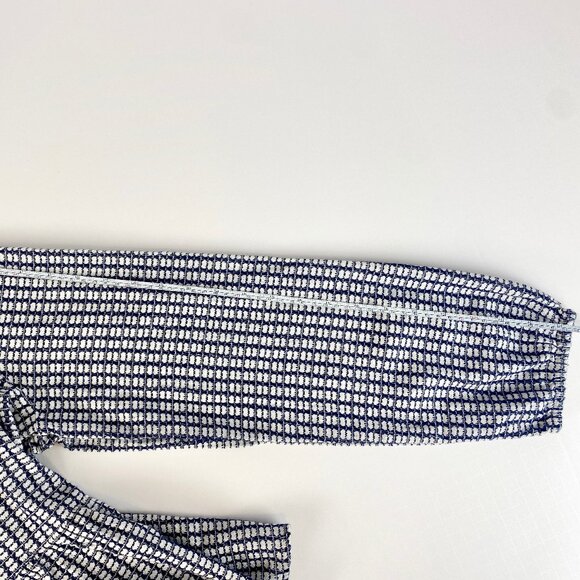 Crown & Ivy Women XXL Peasant Top Blouse Bohemian with Tassels Long Sleeve Boho - Picture 12 of 15